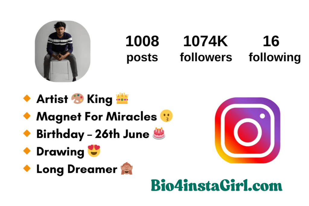 Best 1040+ Stylish & instagram bio for boys attitude & Girls (2026) - image 17