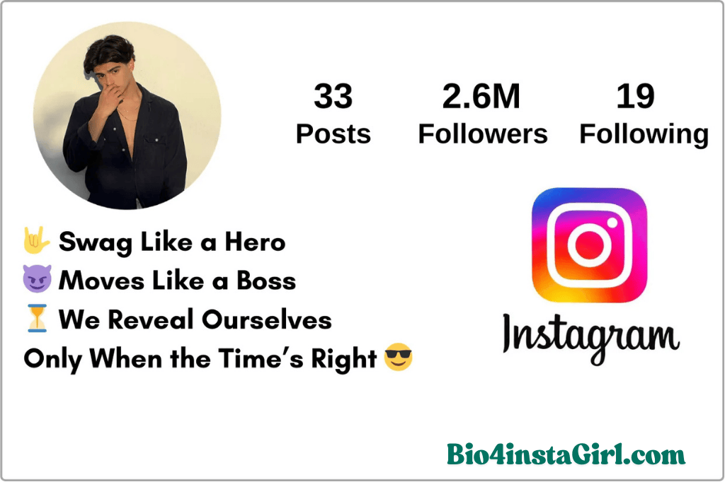 Best 1040+ Stylish & instagram bio for boys attitude & Girls (2026) - image 7